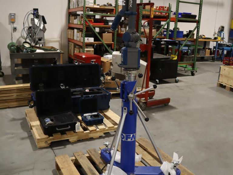 FARO Quantum Max Portable Articulated Arm CMM w/ FAROBLU XP Laser Line Probe