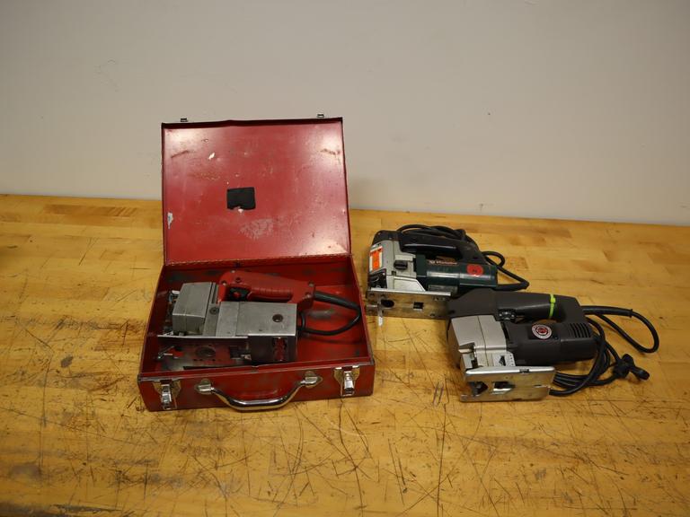Jigsaw Tool Lot – Milwaukee 6202 HD, Metabo EP 565 & Black & Decker 3157