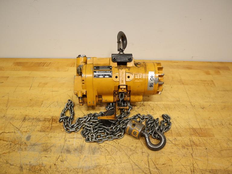 Ingersoll Rand ML250K-2C10-C6 Air Chain Hoist | 1/4 Ton Capacity 550 lbs 10ft Lift
