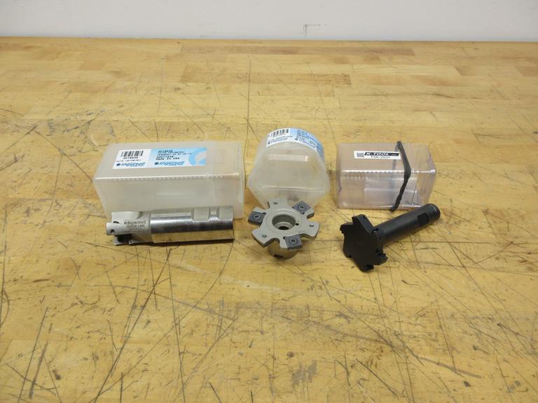 Ingersoll Radial Drive Slotting Cutter & Indexable Endmill, K-Tool Indexable Key Cutter **NEW**