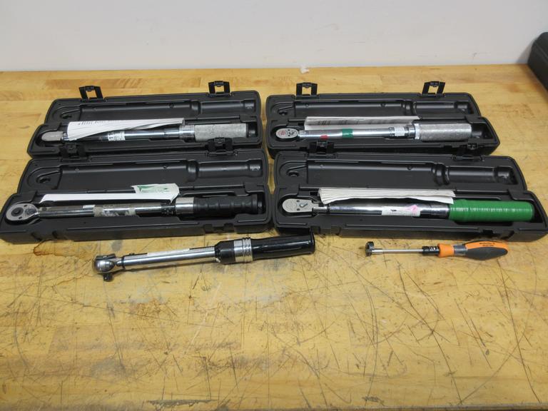 Snap-On & CDI 3/8" Adjustable Torque Wrenches (5)