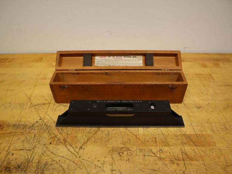 Starrett No. 199 Master Precision Level .0005"/1'