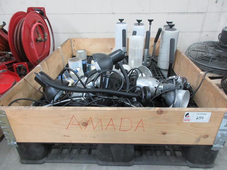 Magnetic Work Lights, Shrink Wrap Dispensers, and Tape