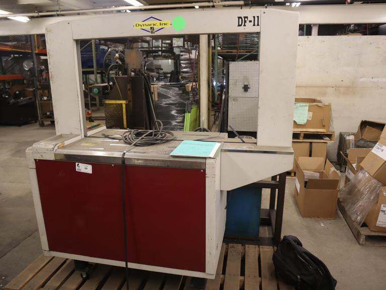 Dynaric Inc Model DF-11 Semi-Auto Strapping Machine