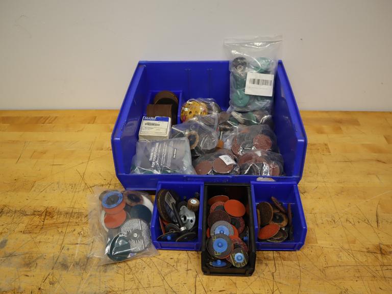Large Assortment Of Cut-Off Wheels, Roloc Disc's, Brushes & More!