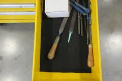 Kennedy 15-Drawer Locking Tool Chest, Portable with Keys and Contents