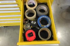 Kennedy 15-Drawer Locking Tool Chest, Portable with Keys and Contents