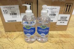 Zep Instant Hand Sanitizer Gel in Pump Dispensers, (2) Cases of 12ea.  (24) 16.9fl. oz. Bottles