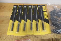 Flex Hone 12MM Brushes, Assorted Wire Tube Brushes,  Assorted 1/4" Shank Flap Disks