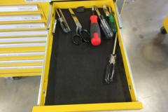 Kennedy 15-Drawer Locking Tool Chest, Portable with Keys and Contents