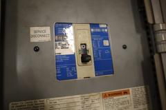 Crate of Circuit Breakers, Bus Switches, Breaker Panel