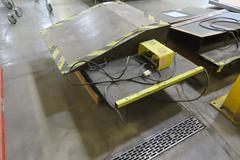 Globe International AA-2-36, 32" x 58" Scissor Table, 2000 LBS Lifting Capacity, Remote Foot Switch, Transition Ramp