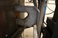 Vogel Tool & Die Model 101-HPP Notching Machine with Custom Unittool Punch, Hydraulic Unit