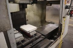 Haas VF-4 CNC Vertical Machining Center, 20 Station Carousel  Tool Changer, 7500 RPM Spindle, Chip Auger, Programmable Coolant