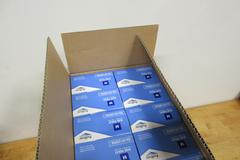 Proworks GL-N125FM Nitrile Exam Gloves, Size Medium, (3) Boxes Full, (10) Packs per Box