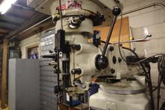 Acer Ultima 3VK Vertical Knee Mill, Newall 3-Axis DRO, X & Y-Axis Servo Power Feeds, Power Quill Feed