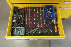 Kennedy 15-Drawer Locking Tool Chest, Portable with Keys and Contents