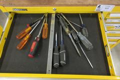 Kennedy 15-Drawer Locking Tool Chest, Portable with Keys and Contents