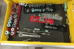 Kennedy 15-Drawer Locking Tool Chest, Portable with Keys and Contents