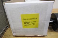 Mill Tool Holders Assorted CAT50, BT40, NMTB40, ER40 Collets, TG100 Collets, and 18x13x6" SST Wire Parts Basket