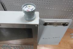 Used Haas 32-6027 FRONT PANEL ASSY MILL STORAGE CABINET W/ LCD DISPLAY