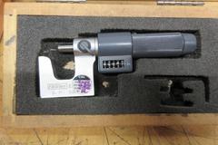 Mitutoyo Depth Micrometer 0"-3" W/ Case & 0"-1" Height Micrometer