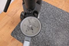 Gray Granite Surface Plate W/ Brown & Sharpe .0005" Indicator