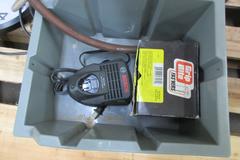 Small Tool Box with assorted Tools and Other Items on Pallet