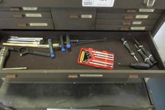 Kennedy 19-Drawer Rolling Tool Chest with Top and Bottom Units, Side Shelf and Contents