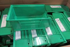 Quantum 6" x 3-1/2" x 2-1/2" Plastic Storage Bins, Approximately 600