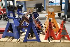Pallet "O" Jack Stands! 3-12 Ton Capacity (5 Sets)