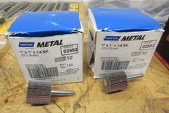 Flex Hone 12MM Brushes, Assorted Wire Tube Brushes,  Assorted 1/4" Shank Flap Disks