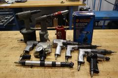 Pneumatic Riveter Guns, Screwdrivers & More!!