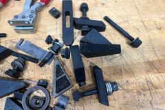 De-Sta-Co Cam Lever Clamps and Assorted 1/2" Clamp Down Hardware, T-Nuts, Studs, Riser Blocks