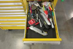 Kennedy 15-Drawer Locking Tool Chest, Portable with Keys and Contents