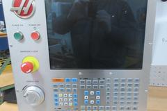 Used Haas 32-6027 FRONT PANEL ASSY MILL STORAGE CABINET W/ LCD DISPLAY