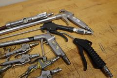 Assorted Length Air Guns & Tire Inflator