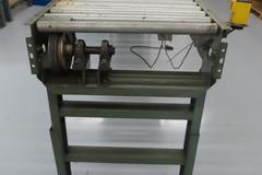 Hytrol 22" x 25' Powered Roller Conveyor System with Foot Pedal, (2) 10' Sections and (1) 5' Section