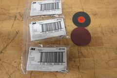 3M Cubitron II 3" Roloc Sandiing Discs, (8) Boxes Full, 36+, 50, 60 Grits