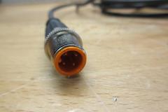 Used Haas 32-1095 CE DOOR INTERLOCK ASSY B (NO KEY) W/ Mounting Bracket & Cable