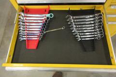 Kennedy 15-Drawer Locking Tool Chest, Portable with Keys and Contents