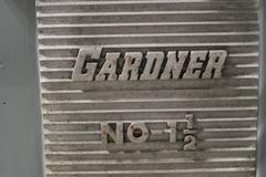 Gardner 1015 No. 1-1/2 Hand Feed Surface Grinder with Walker Ceramax 10" x 15" Magnetic Chuck, Acu-RIte Qwikcount 2-Axis (Y & Z) DRO and Coolant Tank & Pump