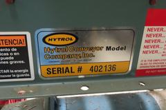 Hytrol 22" x 25' Powered Roller Conveyor System with Foot Pedal, (2) 10' Sections and (1) 5' Section