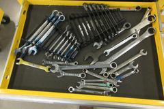 Kennedy 15-Drawer Locking Tool Chest, Portable with Keys and Contents