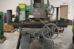 Gardner 1015 No. 1-1/2 Hand Feed Surface Grinder with Walker Ceramax 10" x 15" Magnetic Chuck, Acu-RIte Qwikcount 2-Axis (Y & Z) DRO and Coolant Tank & Pump