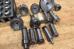 5C Collets w/ Hout Rack  & 5C Step Collets