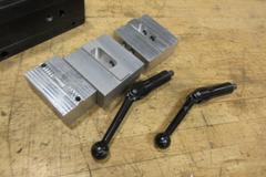 Chick BL-4 4" Double Lock Machine Vise (2) – Extra Jaws & Handle