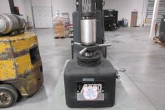 Wilson Model 411 Rockwell Hardness Tester – B & C Scales – Bench Top Mounted On Heavy Duty Steel Base