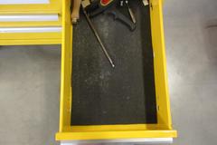 Kennedy 15-Drawer Locking Tool Chest, Portable with Keys and Contents