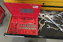 Dewalt 11-Drawer Rolling Tool Chest with Top and Bottom Units and Contents